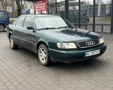 Зелений Ауді А6, об'ємом двигуна 2.6 л та пробігом 350 тис. км за 1500 $, фото 2 на Automoto.ua