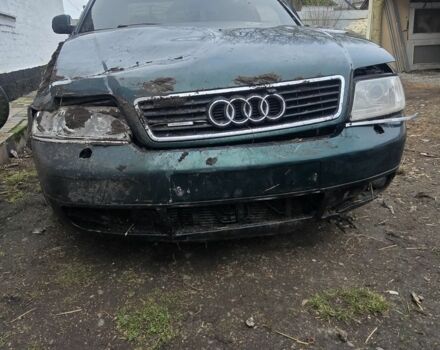 Зеленый Ауди А6, объемом двигателя 2.4 л и пробегом 320 тыс. км за 1400 $, фото 5 на Automoto.ua