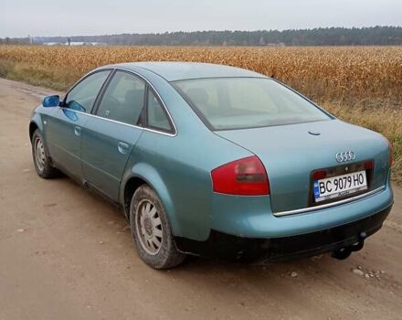 Зеленый Ауди А6, объемом двигателя 2.5 л и пробегом 350 тыс. км за 3500 $, фото 2 на Automoto.ua