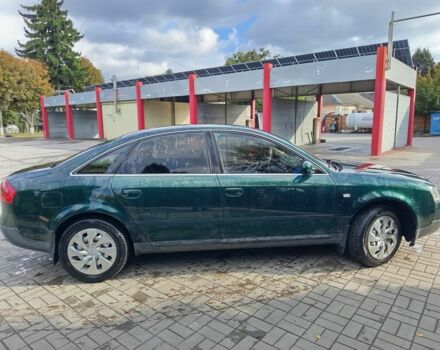 Зеленый Ауди А6, объемом двигателя 2.5 л и пробегом 345 тыс. км за 3300 $, фото 2 на Automoto.ua