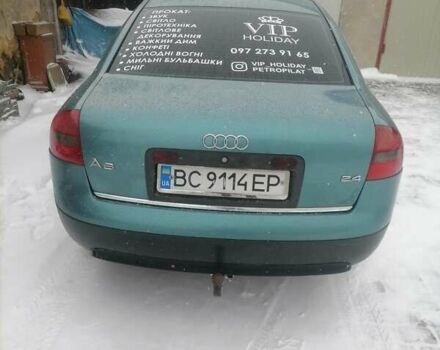 Зеленый Ауди А6, объемом двигателя 2.4 л и пробегом 300 тыс. км за 4900 $, фото 3 на Automoto.ua