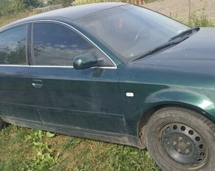 Зеленый Ауди А6, объемом двигателя 2.4 л и пробегом 50 тыс. км за 2600 $, фото 1 на Automoto.ua