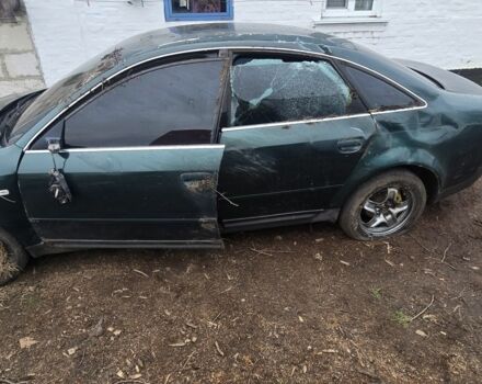 Зеленый Ауди А6, объемом двигателя 2.4 л и пробегом 320 тыс. км за 1400 $, фото 1 на Automoto.ua