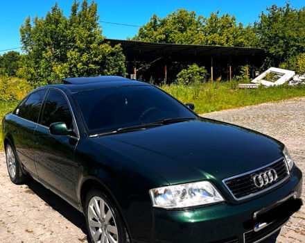 Зеленый Ауди А6, объемом двигателя 2.4 л и пробегом 366 тыс. км за 4800 $, фото 2 на Automoto.ua