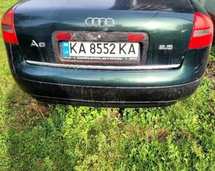 Зеленый Ауди А6, объемом двигателя 2.8 л и пробегом 450 тыс. км за 3200 $, фото 2 на Automoto.ua