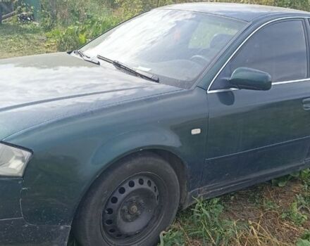 Зеленый Ауди А6, объемом двигателя 2.4 л и пробегом 50 тыс. км за 2600 $, фото 2 на Automoto.ua