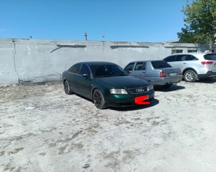 Зеленый Ауди А6, объемом двигателя 2.4 л и пробегом 222 тыс. км за 2250 $, фото 1 на Automoto.ua
