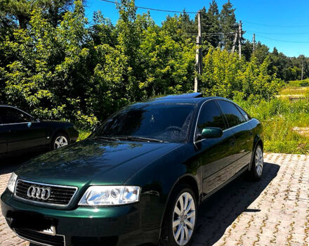 Зеленый Ауди А6, объемом двигателя 2.4 л и пробегом 366 тыс. км за 4800 $, фото 1 на Automoto.ua
