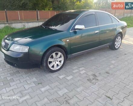 Зеленый Ауди А6, объемом двигателя 2.77 л и пробегом 274 тыс. км за 3400 $, фото 4 на Automoto.ua