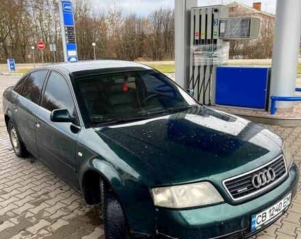 Зеленый Ауди А6, объемом двигателя 2.4 л и пробегом 280 тыс. км за 3000 $, фото 2 на Automoto.ua