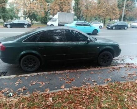 Зеленый Ауди А6, объемом двигателя 2.4 л и пробегом 222 тыс. км за 2250 $, фото 2 на Automoto.ua
