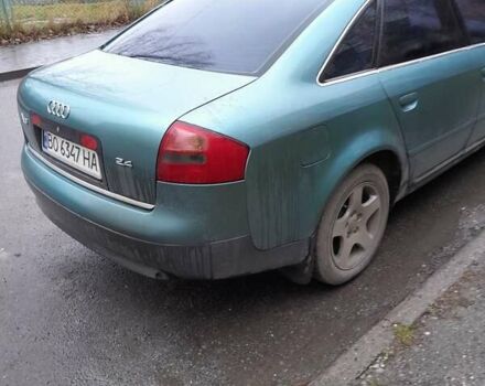 Зеленый Ауди А6, объемом двигателя 2.4 л и пробегом 225 тыс. км за 3500 $, фото 2 на Automoto.ua