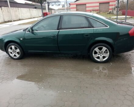 Зеленый Ауди А6, объемом двигателя 2.5 л и пробегом 280 тыс. км за 3800 $, фото 1 на Automoto.ua