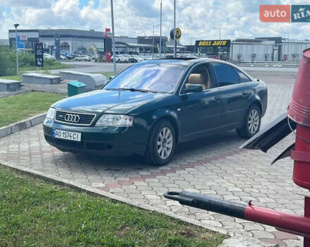 Зеленый Ауди А6, объемом двигателя 2.5 л и пробегом 479 тыс. км за 3400 $, фото 3 на Automoto.ua