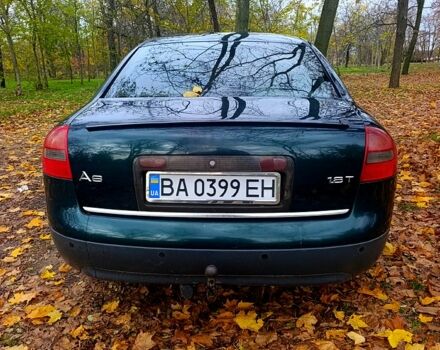 Зеленый Ауди А6, объемом двигателя 1.8 л и пробегом 334 тыс. км за 3000 $, фото 3 на Automoto.ua