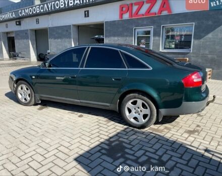 Зеленый Ауди А6, объемом двигателя 2.5 л и пробегом 329 тыс. км за 4000 $, фото 2 на Automoto.ua