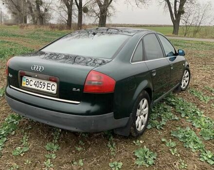 Зеленый Ауди А6, объемом двигателя 2.4 л и пробегом 180 тыс. км за 3850 $, фото 2 на Automoto.ua