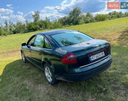 Зеленый Ауди А6, объемом двигателя 2.5 л и пробегом 380 тыс. км за 3800 $, фото 6 на Automoto.ua