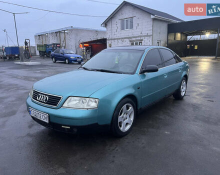 Зеленый Ауди А6, объемом двигателя 1.78 л и пробегом 436 тыс. км за 3600 $, фото 1 на Automoto.ua