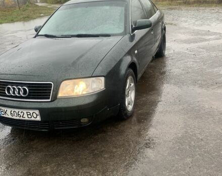 Зеленый Ауди А6, объемом двигателя 2.5 л и пробегом 251 тыс. км за 3600 $, фото 2 на Automoto.ua