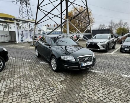 Зеленый Ауди А6, объемом двигателя 2.4 л и пробегом 240 тыс. км за 8500 $, фото 2 на Automoto.ua