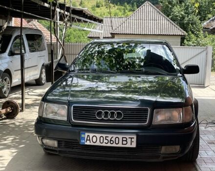 Зеленый Ауди А6, объемом двигателя 2.6 л и пробегом 200 тыс. км за 2600 $, фото 1 на Automoto.ua