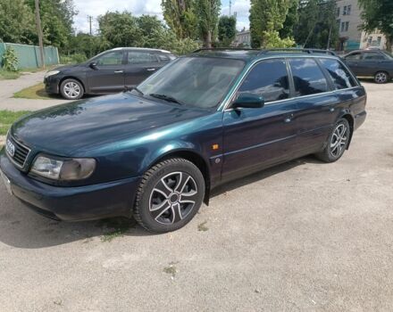 Зеленый Ауди А6, объемом двигателя 2.8 л и пробегом 452 тыс. км за 3100 $, фото 1 на Automoto.ua