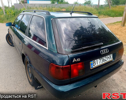 Зеленый Ауди А6, объемом двигателя 2.8 л и пробегом 452 тыс. км за 3500 $, фото 7 на Automoto.ua