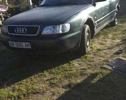 Зеленый Ауди А6, объемом двигателя 2.5 л и пробегом 500 тыс. км за 2000 $, фото 1 на Automoto.ua