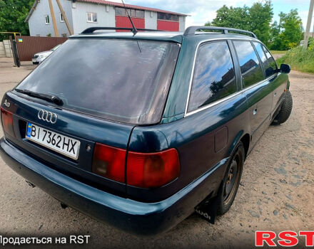 Зеленый Ауди А6, объемом двигателя 2.8 л и пробегом 452 тыс. км за 3500 $, фото 8 на Automoto.ua