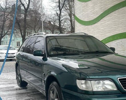Зеленый Ауди А6, объемом двигателя 1.8 л и пробегом 580 тыс. км за 3600 $, фото 1 на Automoto.ua