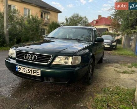 Зеленый Ауди А6, объемом двигателя 2.6 л и пробегом 405 тыс. км за 2800 $, фото 2 на Automoto.ua