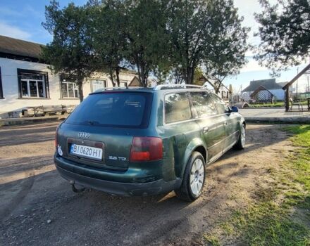 Зеленый Ауди А6, объемом двигателя 2.5 л и пробегом 368 тыс. км за 2600 $, фото 8 на Automoto.ua