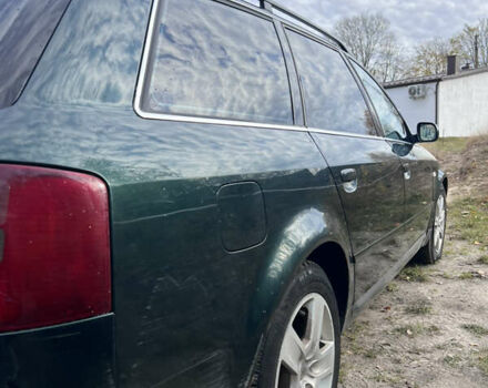 Зеленый Ауди А6, объемом двигателя 2.5 л и пробегом 300 тыс. км за 3150 $, фото 4 на Automoto.ua