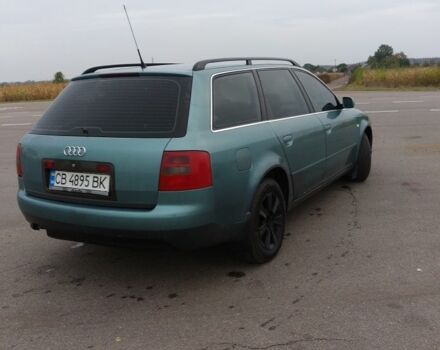 Зеленый Ауди А6, объемом двигателя 2.4 л и пробегом 443 тыс. км за 3100 $, фото 4 на Automoto.ua