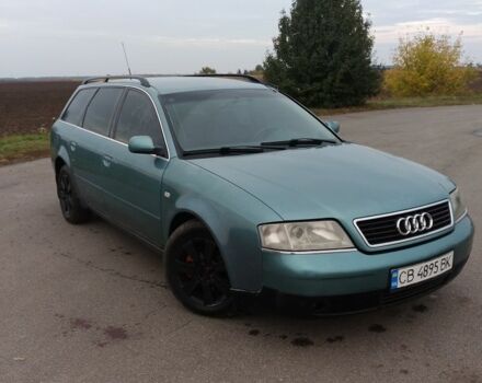 Зеленый Ауди А6, объемом двигателя 2.4 л и пробегом 443 тыс. км за 3100 $, фото 1 на Automoto.ua