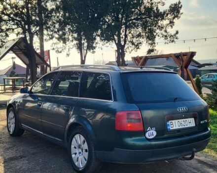 Зеленый Ауди А6, объемом двигателя 2.5 л и пробегом 368 тыс. км за 2600 $, фото 7 на Automoto.ua