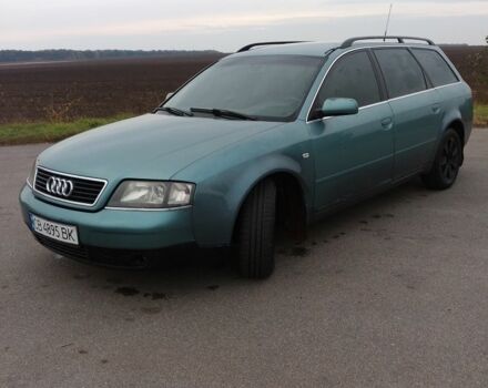 Зеленый Ауди А6, объемом двигателя 2.4 л и пробегом 443 тыс. км за 3100 $, фото 2 на Automoto.ua