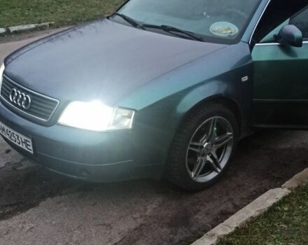 Зеленый Ауди А6, объемом двигателя 2.4 л и пробегом 400 тыс. км за 3000 $, фото 2 на Automoto.ua