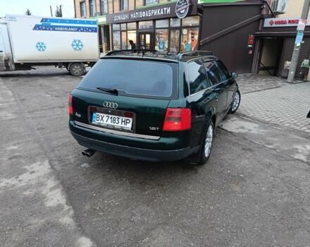 Зеленый Ауди А6, объемом двигателя 1.8 л и пробегом 300 тыс. км за 3400 $, фото 4 на Automoto.ua