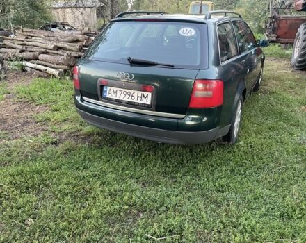 Зеленый Ауди А6, объемом двигателя 2.5 л и пробегом 350 тыс. км за 3800 $, фото 2 на Automoto.ua