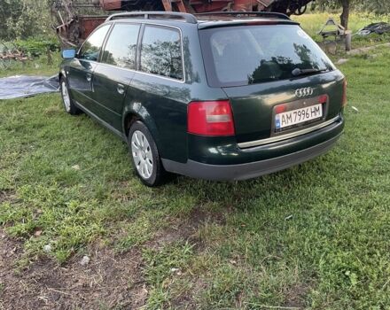 Зеленый Ауди А6, объемом двигателя 2.5 л и пробегом 350 тыс. км за 3800 $, фото 1 на Automoto.ua
