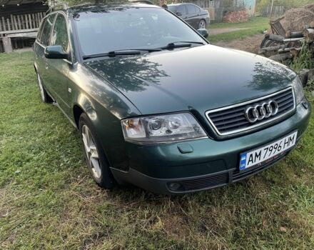 Зеленый Ауди А6, объемом двигателя 2.5 л и пробегом 350 тыс. км за 3800 $, фото 3 на Automoto.ua