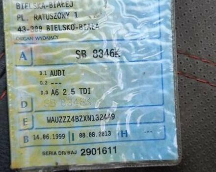 Зеленый Ауди А6, объемом двигателя 2.5 л и пробегом 190 тыс. км за 600 $, фото 6 на Automoto.ua