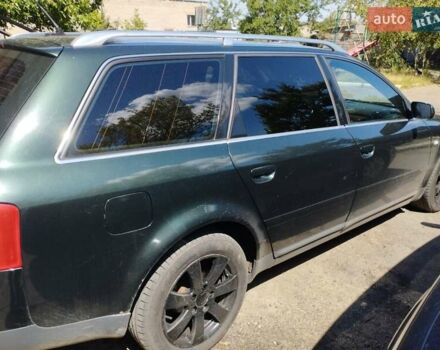 Зеленый Ауди А6, объемом двигателя 2.5 л и пробегом 328 тыс. км за 4500 $, фото 1 на Automoto.ua