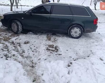 Зеленый Ауди А6, объемом двигателя 2.5 л и пробегом 290 тыс. км за 3350 $, фото 2 на Automoto.ua