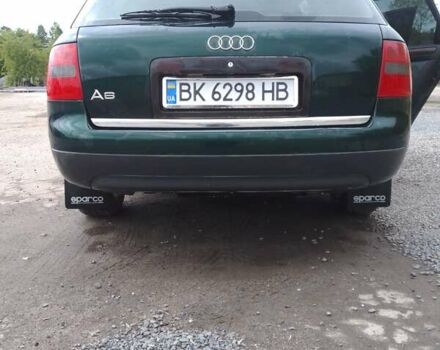 Зеленый Ауди А6, объемом двигателя 2.5 л и пробегом 313 тыс. км за 4900 $, фото 2 на Automoto.ua