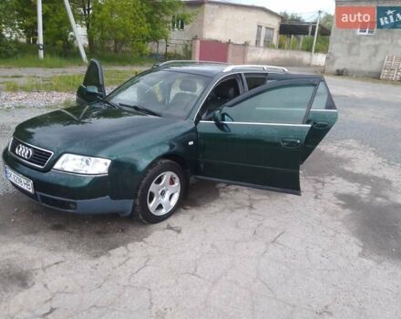 Зеленый Ауди А6, объемом двигателя 2.5 л и пробегом 313 тыс. км за 4900 $, фото 9 на Automoto.ua