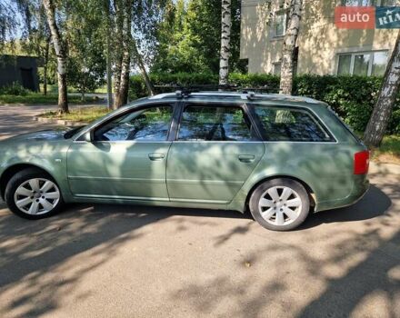Зеленый Ауди А6, объемом двигателя 2.5 л и пробегом 319 тыс. км за 4200 $, фото 13 на Automoto.ua