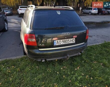 Зеленый Ауди А6, объемом двигателя 2.5 л и пробегом 440 тыс. км за 4200 $, фото 9 на Automoto.ua